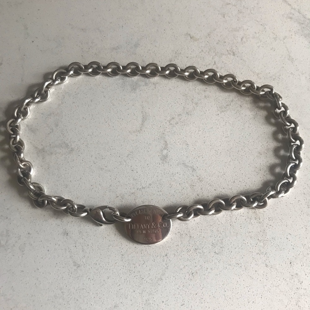Authentic Please Return To Tiffany & Co. Necklace